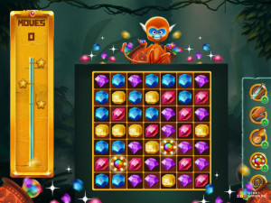 Игра Драгоценности Джунглей (Jungle Jewels Adventure) — играть онлайн бесплатно (изображение №3)