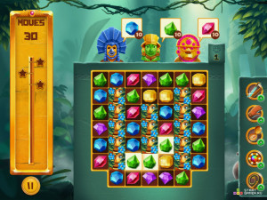 Игра Драгоценности Джунглей (Jungle Jewels Adventure) — играть онлайн бесплатно (изображение №2)