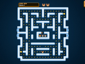 Игра Пакман: Кошки-Мышки (Pac-Rat) — играть онлайн бесплатно (изображение №7)