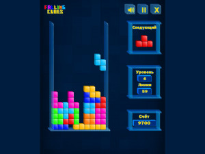 Игра Тетрис 3D: Падающие Кубики (Falling Cubes) — играть онлайн бесплатно (изображение №4)