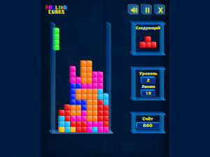 Игра Тетрис 3D: Падающие Кубики (Falling Cubes) — играть онлайн бесплатно (изображение №5)