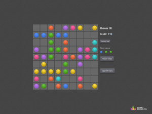 Игра Цветные Линии 98 (Color Lines 98) — играть онлайн бесплатно (изображение №4)