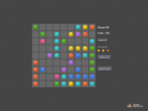 Игра Цветные Линии 98 (Color Lines 98) — играть онлайн бесплатно (изображение №6)