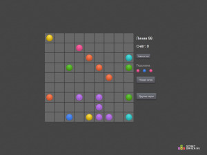 Игра Цветные Линии 98 (Color Lines 98) — играть онлайн бесплатно (изображение №7)