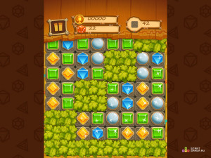 Игра Сокровище Шамана: Три в ряд (Shaman's Treasure) — играть онлайн бесплатно (изображение №2)