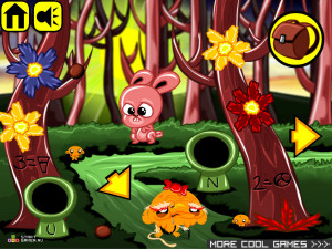 Игра Счастливая Обезьянка 95 (Monkey GO Happy 95) — играть онлайн бесплатно (изображение №2)