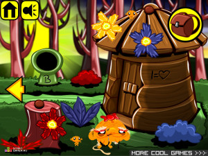 Игра Счастливая Обезьянка 95 (Monkey GO Happy 95) — играть онлайн бесплатно (изображение №3)