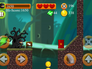 Игра Малыш Ниндзя против Зомби (Ninja Kid vs Zombies) — играть онлайн бесплатно (изображение №5)