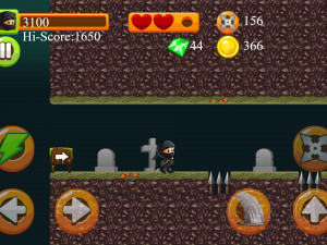 Игра Малыш Ниндзя против Зомби (Ninja Kid vs Zombies) — играть онлайн бесплатно (изображение №6)