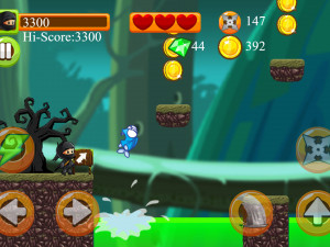 Игра Малыш Ниндзя против Зомби (Ninja Kid vs Zombies) — играть онлайн бесплатно (изображение №7)