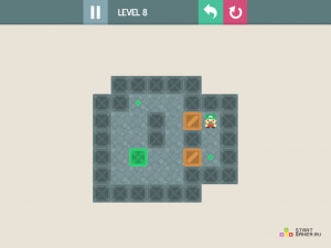 Игра Сокобан (Sokoban) — играть онлайн бесплатно (изображение №3)