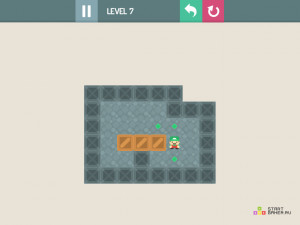 Игра Сокобан (Sokoban) — играть онлайн бесплатно (изображение №4)