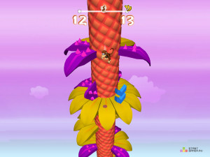 Игра Хеликс Джамп: Прыжок Обезьяны (Monkey Bounce) — играть онлайн бесплатно (изображение №2)