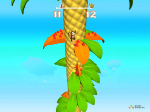 Игра Хеликс Джамп: Прыжок Обезьяны (Monkey Bounce) — играть онлайн бесплатно (изображение №3)