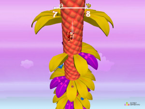 Игра Хеликс Джамп: Прыжок Обезьяны (Monkey Bounce) — играть онлайн бесплатно (изображение №5)