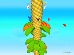 Игра Хеликс Джамп: Прыжок Обезьяны (Monkey Bounce) — играть онлайн бесплатно (изображение №6)