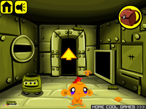 Игра Счастливая Обезьянка 96 (Monkey GO Happy 96) — играть онлайн бесплатно (изображение №2)