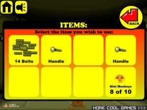 Игра Счастливая Обезьянка 96 (Monkey GO Happy 96) — играть онлайн бесплатно (изображение №6)