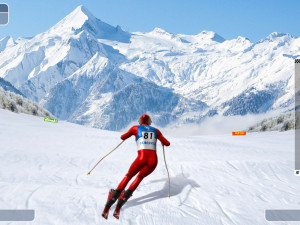 Игра Симулятор Лыжного Слалома (Slalom Ski Simulator) — играть онлайн бесплатно (изображение №4)
