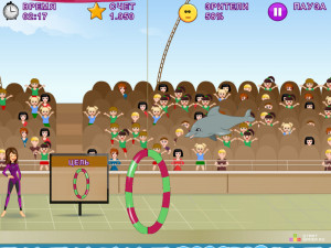 Игра Шоу Дельфинов 1 (My Dolphin Show 1) — играть онлайн бесплатно (изображение №3)