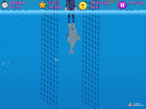 Игра Шоу Дельфинов 2 (My Dolphin Show 2) — играть онлайн бесплатно (изображение №4)