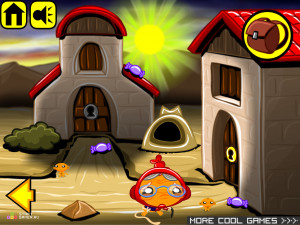 Игра Счастливая Обезьянка 98 (Monkey GO Happy 98) — играть онлайн бесплатно (изображение №2)