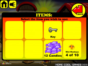 Игра Счастливая Обезьянка 98 (Monkey GO Happy 98) — играть онлайн бесплатно (изображение №4)