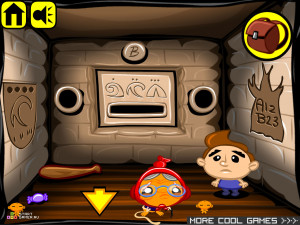 Игра Счастливая Обезьянка 98 (Monkey GO Happy 98) — играть онлайн бесплатно (изображение №5)