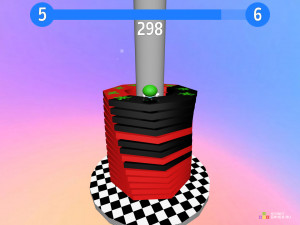 Игра Разбей Пластины (Stack Smash) — играть онлайн бесплатно (изображение №5)