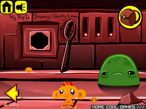 Игра Счастливая Обезьянка 99 (Monkey GO Happy 99) — играть онлайн бесплатно (изображение №4)