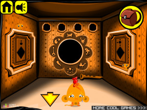 Игра Счастливая Обезьянка 100 (Monkey GO Happy 100) — играть онлайн бесплатно (изображение №4)