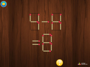 Игра Математическая Головоломка: Сожги Спички (Burn Matches) — играть онлайн бесплатно (изображение №3)