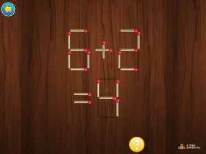 Игра Математическая Головоломка: Сожги Спички (Burn Matches) — играть онлайн бесплатно (изображение №5)