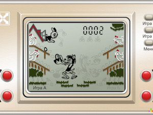 Игра Электроника: Ну, погоди! (Wolf On The Farm) — играть онлайн бесплатно (изображение №2)