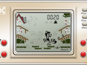 Игра Электроника: Ну, погоди! (Wolf On The Farm) — играть онлайн бесплатно (изображение №5)