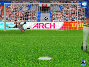 Игра Симулятор Пенальти (Real Penalty) — играть онлайн бесплатно (изображение №5)