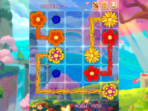 Игра Цветочная Головоломка: Соедини Пары (Flowers Puzzle) — играть онлайн бесплатно (изображение №6)