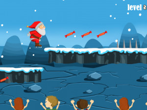 Игра Санта на Коньках (Santa On Skates) — играть онлайн бесплатно (изображение №5)