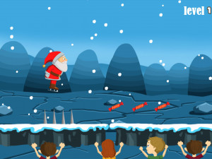 Игра Санта на Коньках (Santa On Skates) — играть онлайн бесплатно (изображение №6)