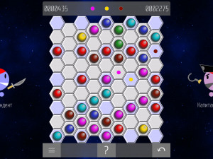 Игра Колор Лайнс 98: Классика и Гексагоны (Color Lines 98: Classic and Hexagon) — играть онлайн бесплатно (изображение №3)