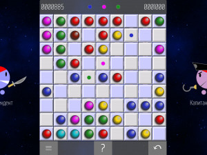 Игра Колор Лайнс 98: Классика и Гексагоны (Color Lines 98: Classic and Hexagon) — играть онлайн бесплатно (изображение №5)