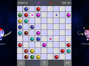 Игра Колор Лайнс 98: Классика и Гексагоны (Color Lines 98: Classic and Hexagon) — играть онлайн бесплатно (изображение №6)