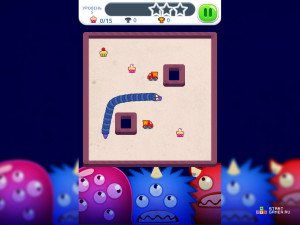 Игра Монстер Змейка (Monster Snake) — играть онлайн бесплатно (изображение №2)