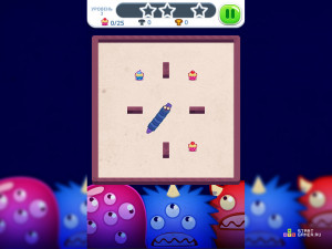 Игра Монстер Змейка (Monster Snake) — играть онлайн бесплатно (изображение №4)