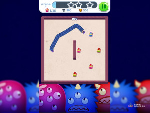 Игра Монстер Змейка (Monster Snake) — играть онлайн бесплатно (изображение №5)