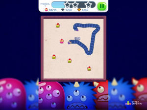 Игра Монстер Змейка (Monster Snake) — играть онлайн бесплатно (изображение №6)