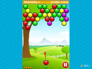 Игра Бабл Шутер Апельсин (Orange Bubbles) — играть онлайн бесплатно (изображение №3)