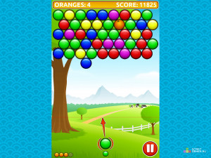 Игра Бабл Шутер Апельсин (Orange Bubbles) — играть онлайн бесплатно (изображение №4)