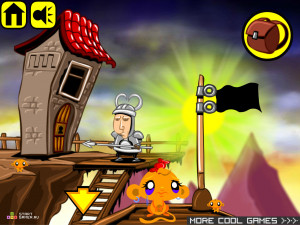 Игра Счастливая Обезьянка 103 (Monkey GO Happy 103) — играть онлайн бесплатно (изображение №2)