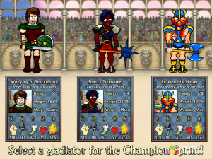 Игра Мечи и Сандалии: Спринт Чемпионов (Swords and Sandals: Champion Sprint) — играть онлайн бесплатно (изображение №3)